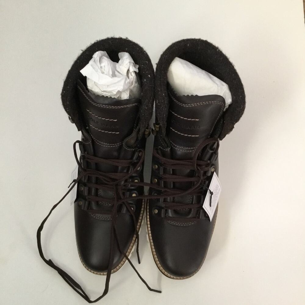Cole Haan Zerogrand Waterproof Brown Hiker Boots